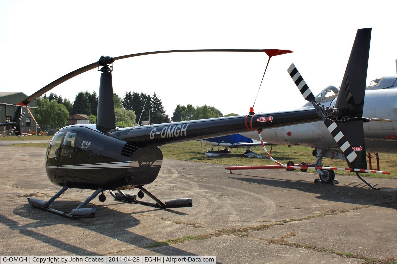 G-OMGH, 2004 Robinson R44 Clipper II C/N 10259, At Bth Helis