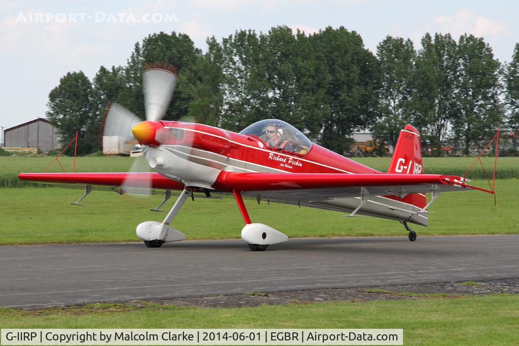 G-IIRP, 1998 Mudry CAP-232 C/N 09, Mudry CAP-232 at The Real Aeroplane Club's Biplane and Open Cockpit Fly-In, Breighton Airfield UK, June 1st 2014.