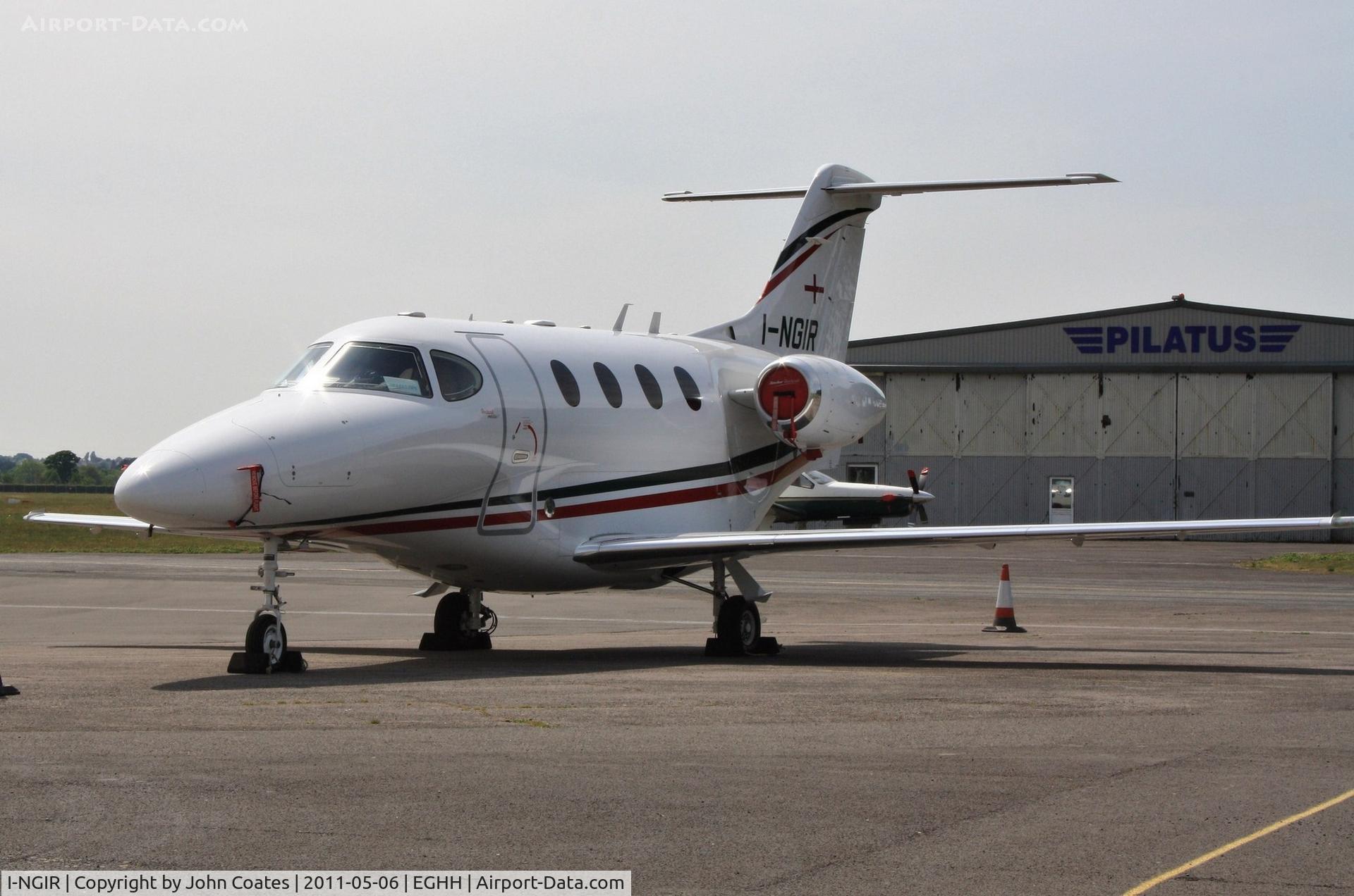 I-NGIR, 2008 Hawker Beechcraft 390 Premier 1A C/N RB-241, At Sigs