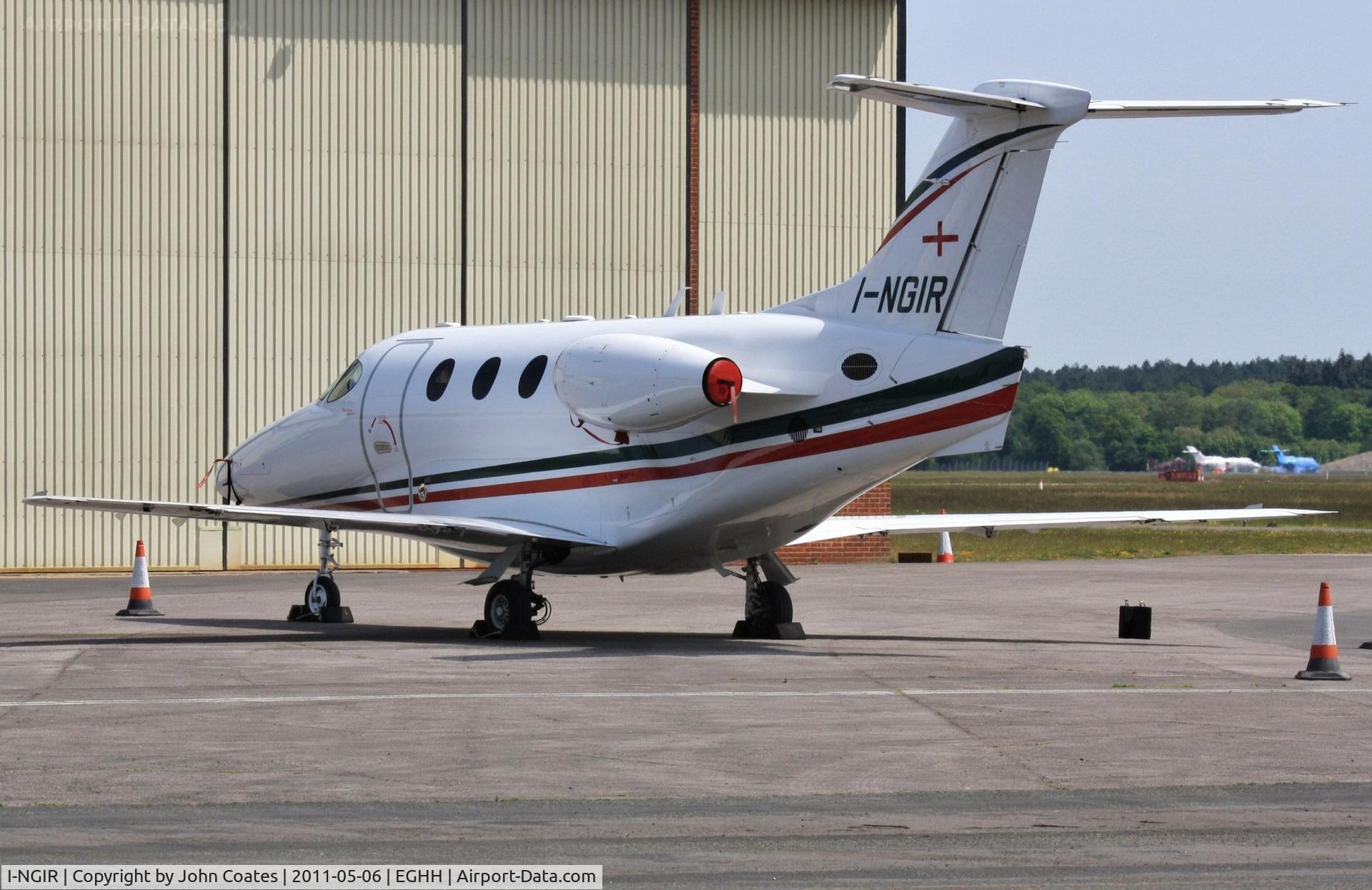 I-NGIR, 2008 Hawker Beechcraft 390 Premier 1A C/N RB-241, At Sigs