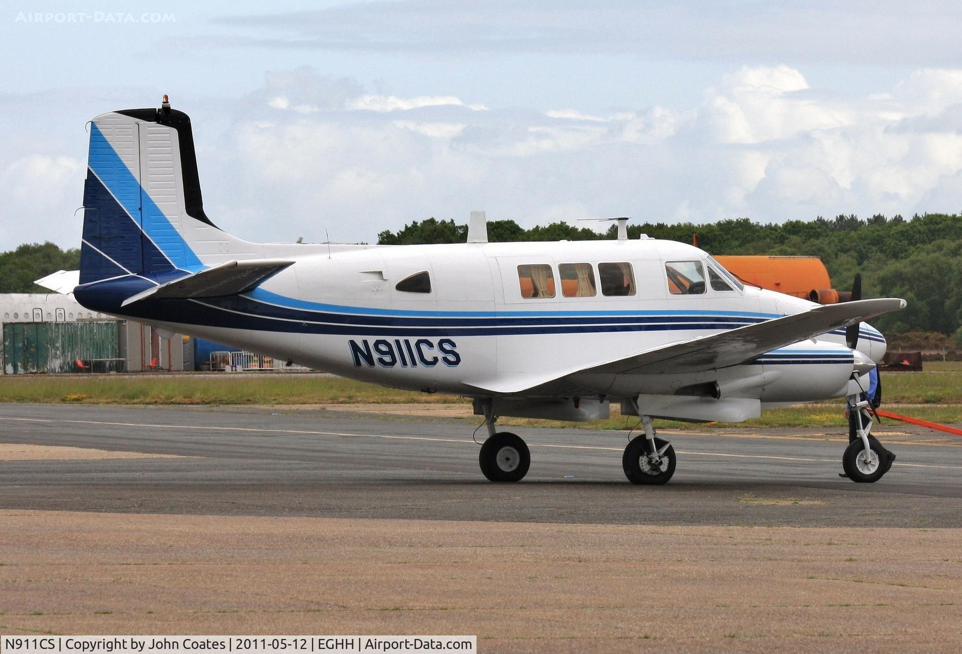 N911CS, 1960 Beech U-8F Seminole C/N LF-21, At ATN