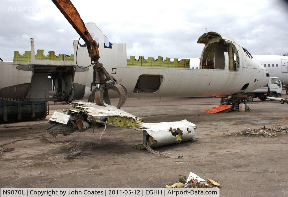 N9070L, British Aerospace BAe.146-300A C/N E3147, Cabriolet