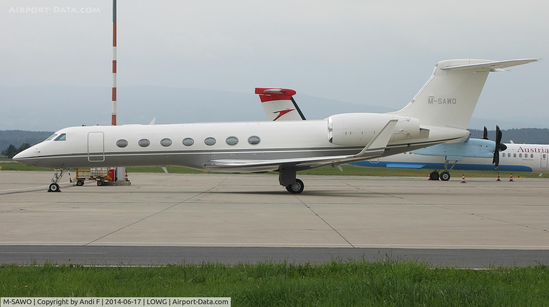 M-SAWO, 2004 Gulfstream Aerospace GV-SP (G550) C/N 5050, Cloud Air Services Gulfstream G550