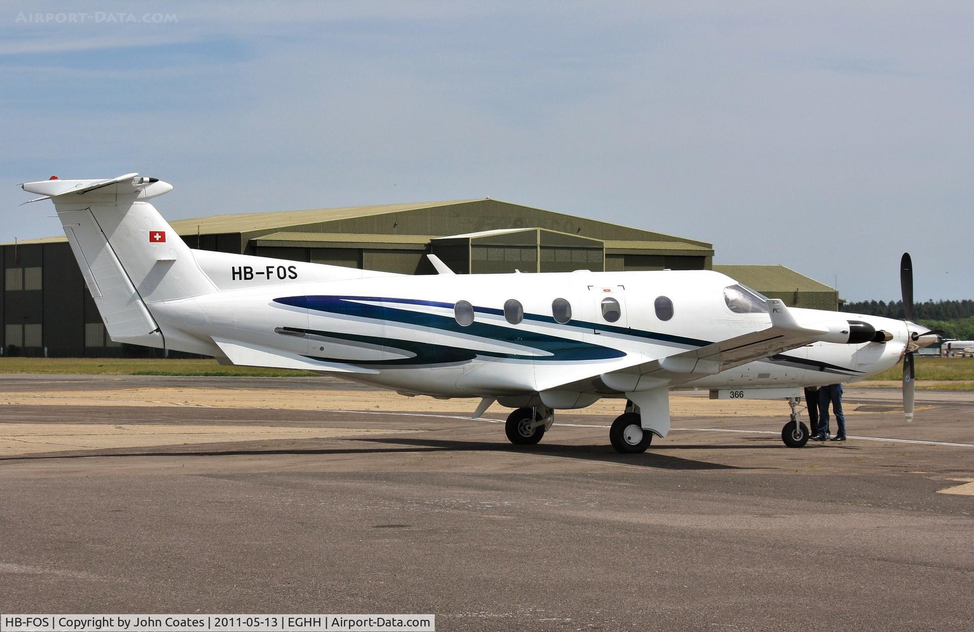HB-FOS, 2000 Pilatus PC-12/45 C/N 366, At BHL
