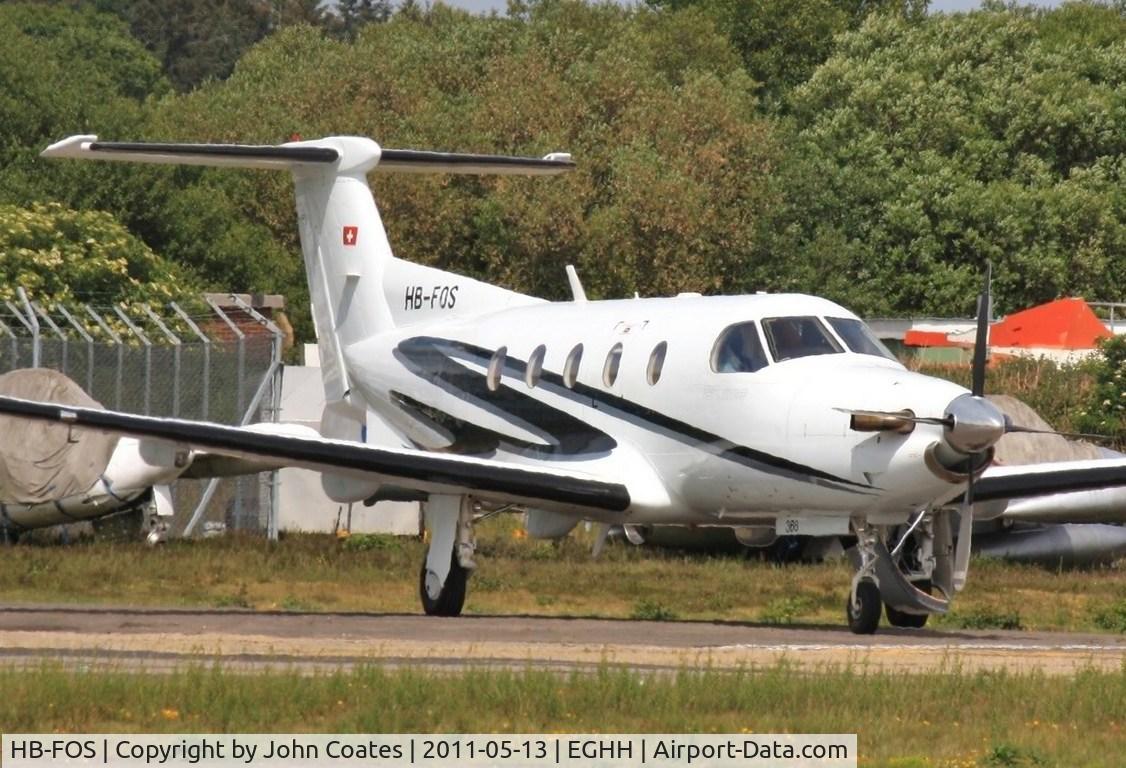 HB-FOS, 2000 Pilatus PC-12/45 C/N 366, At BHL
