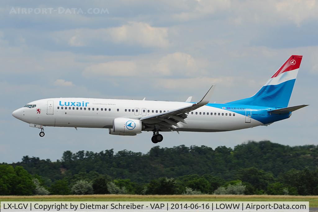 LX-LGV, 2013 Boeing 737-8C9 C/N 41190, Luxair Boeing 737-800