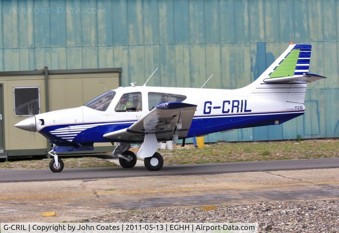 G-CRIL, 1976 Rockwell Commander 112B C/N 521, At Worldwide