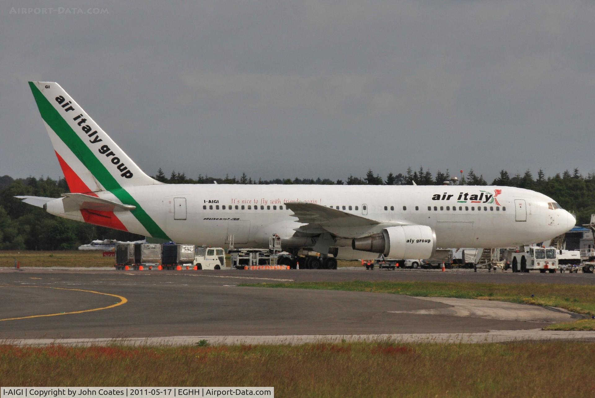 I-AIGI, 1988 Boeing 767-23B/ER C/N 23974, On apron