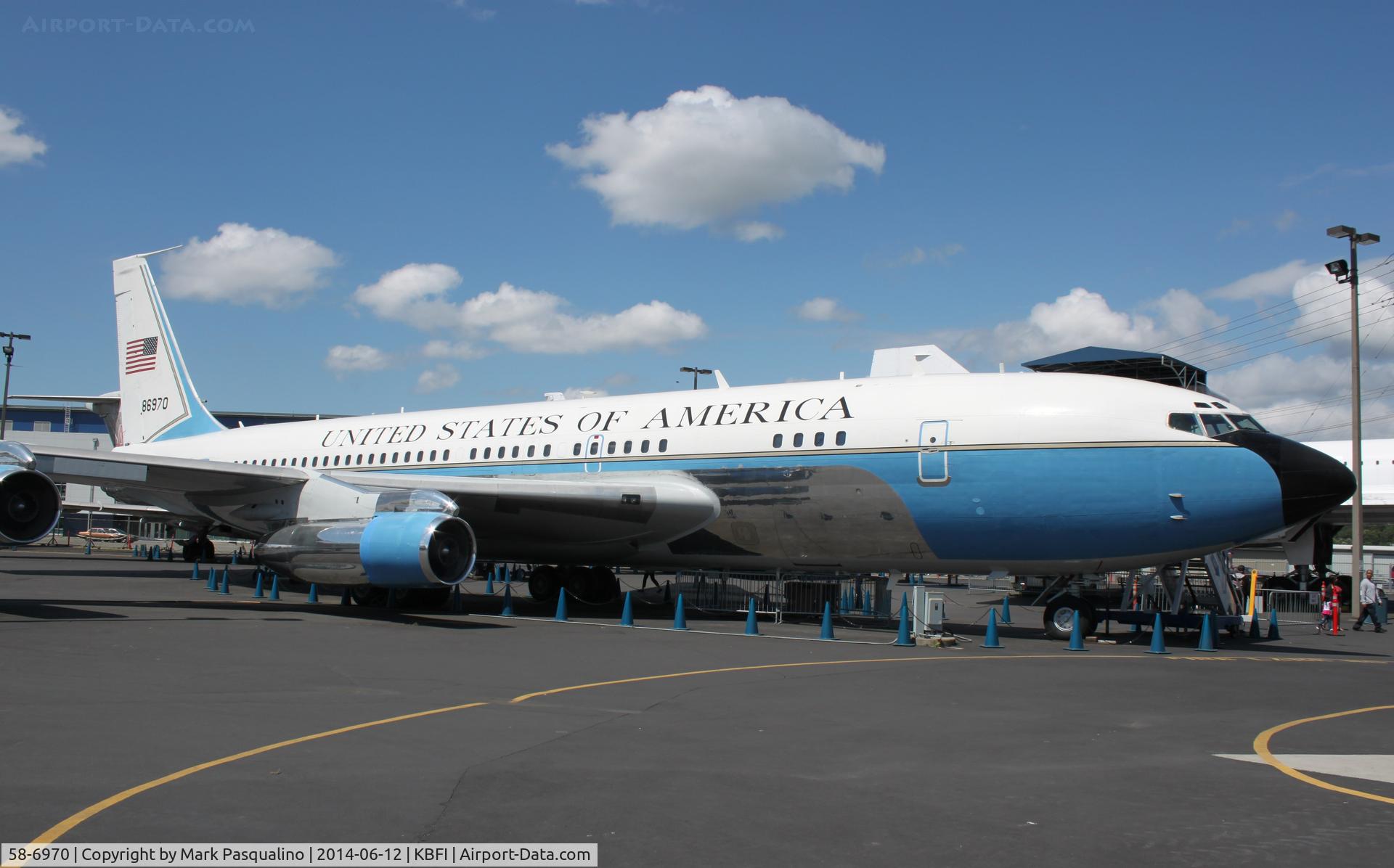 58-6970, 1958 Boeing VC-137A C/N 17925, Boeing VC-137A