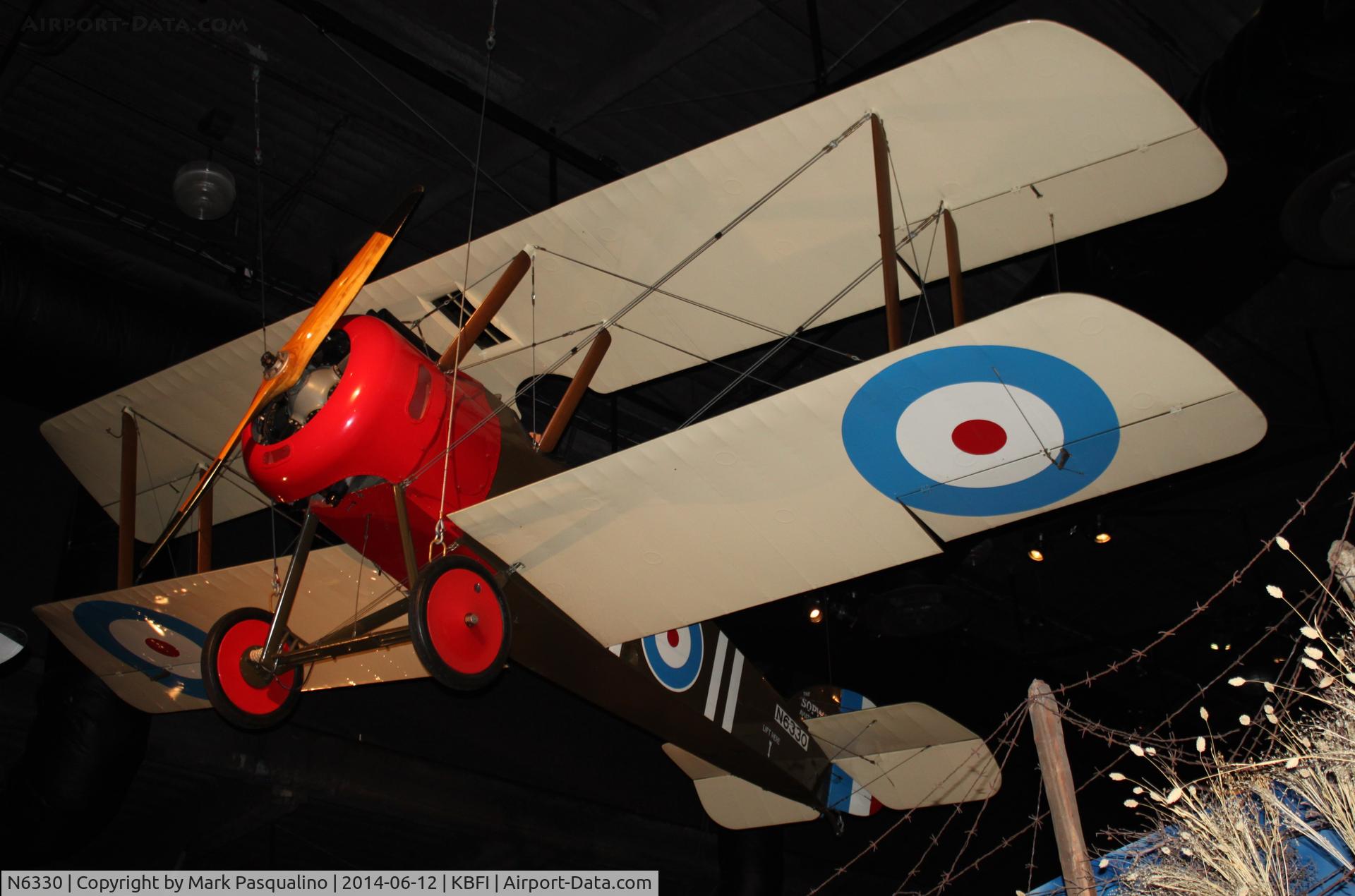N6330, 1981 Sopwith F.1 Camel Replica C/N AA-105, Sopwith F.1 Replica