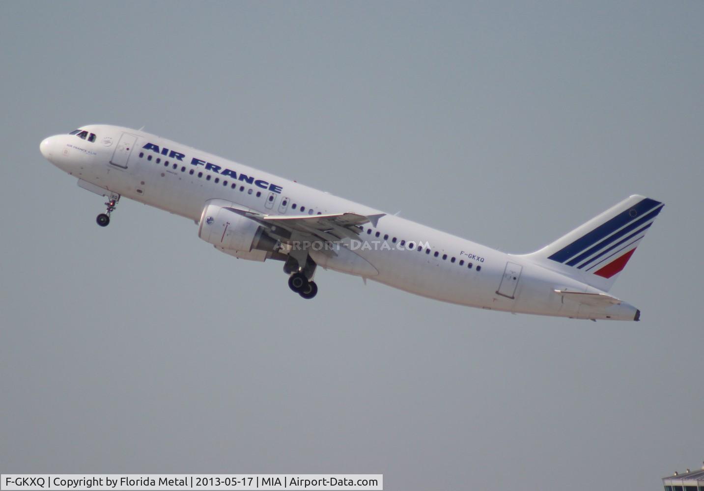F-GKXQ, 2009 Airbus A320-214 C/N 3777, Air France A320