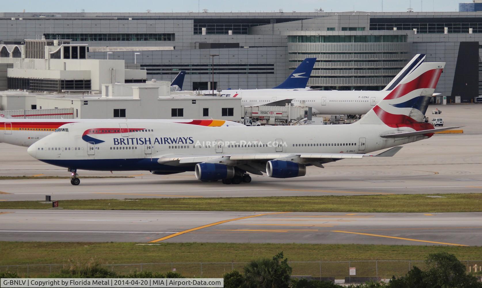 G-BNLV, 1992 Boeing 747-436 C/N 25427, British 747-400