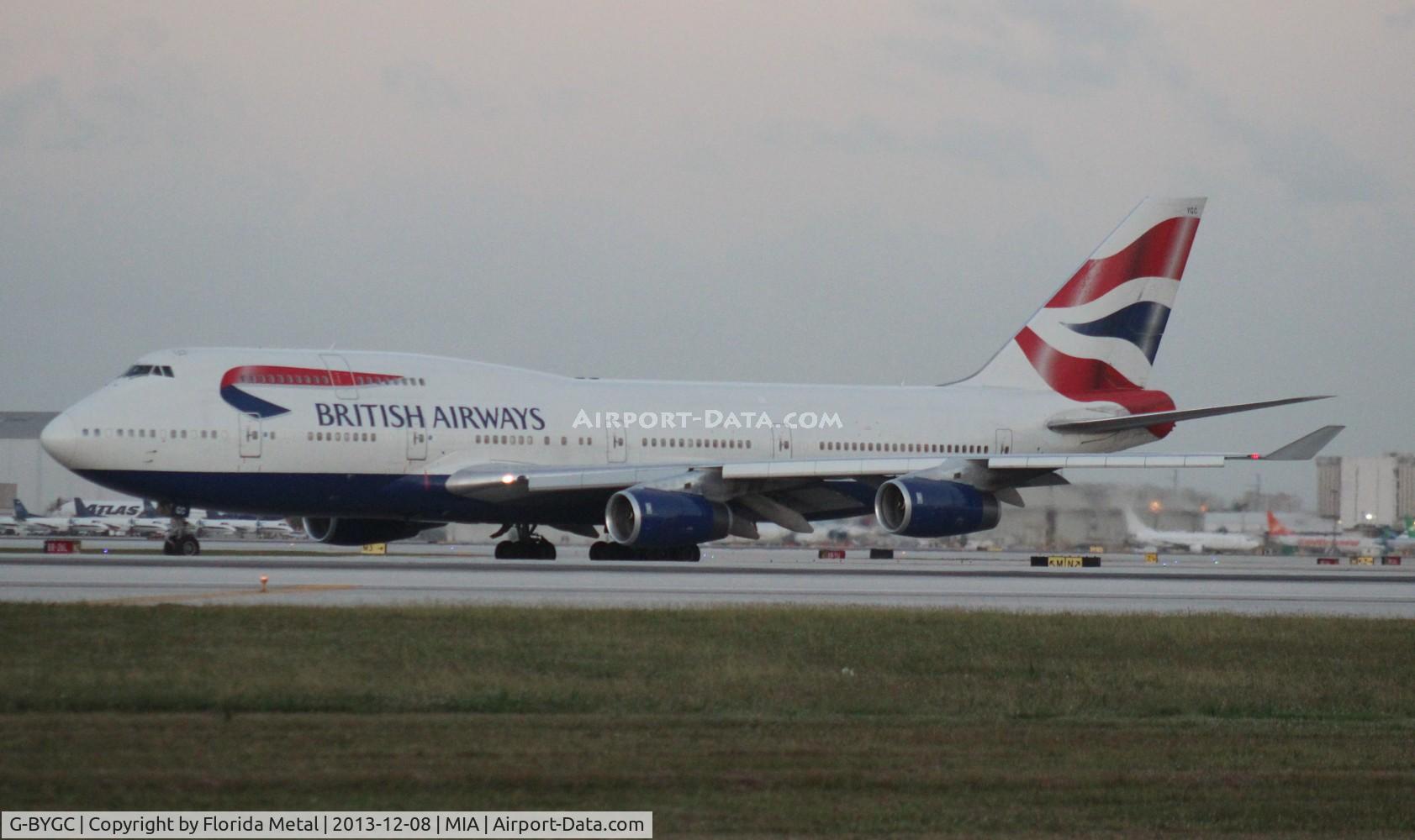 G-BYGC, 1999 Boeing 747-436 C/N 25823, British Airways 747-400