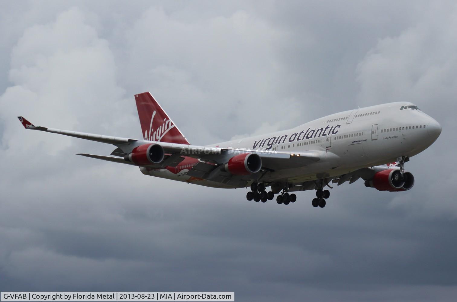 G-VFAB, 1994 Boeing 747-4Q8 C/N 24958, Virgin Atlantic 747-400