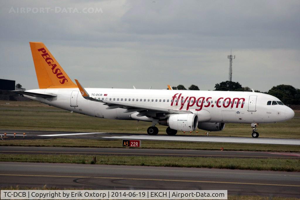 TC-DCB, 2013 Airbus A320-214 C/N 5902, TC-DCB taking off from rw 22R