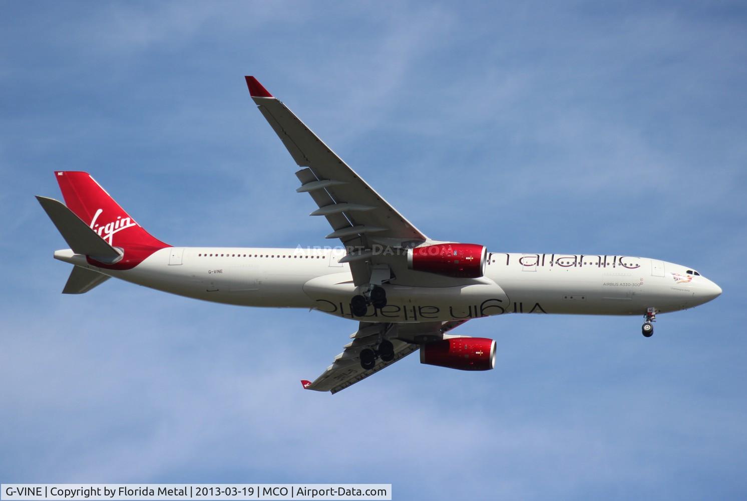 G-VINE, 2011 Airbus A330-343X C/N 1231, Virgin Atlantic A330-300