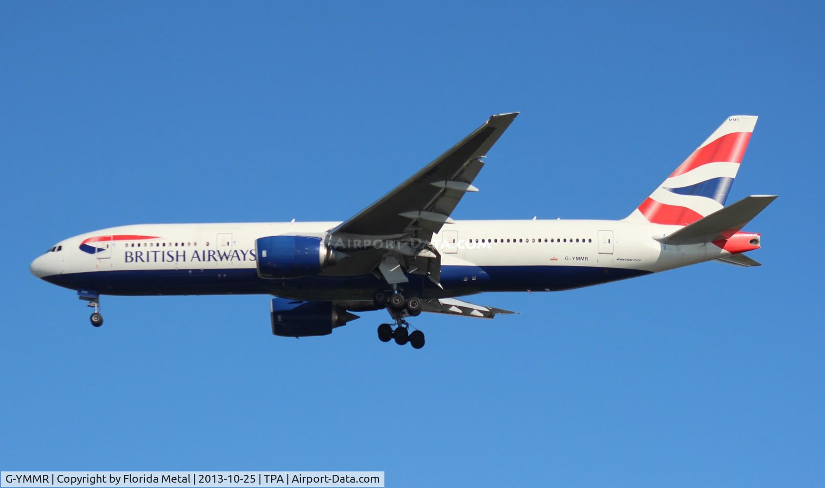 G-YMMR, 2008 Boeing 777-236 C/N 36516, British 777-200