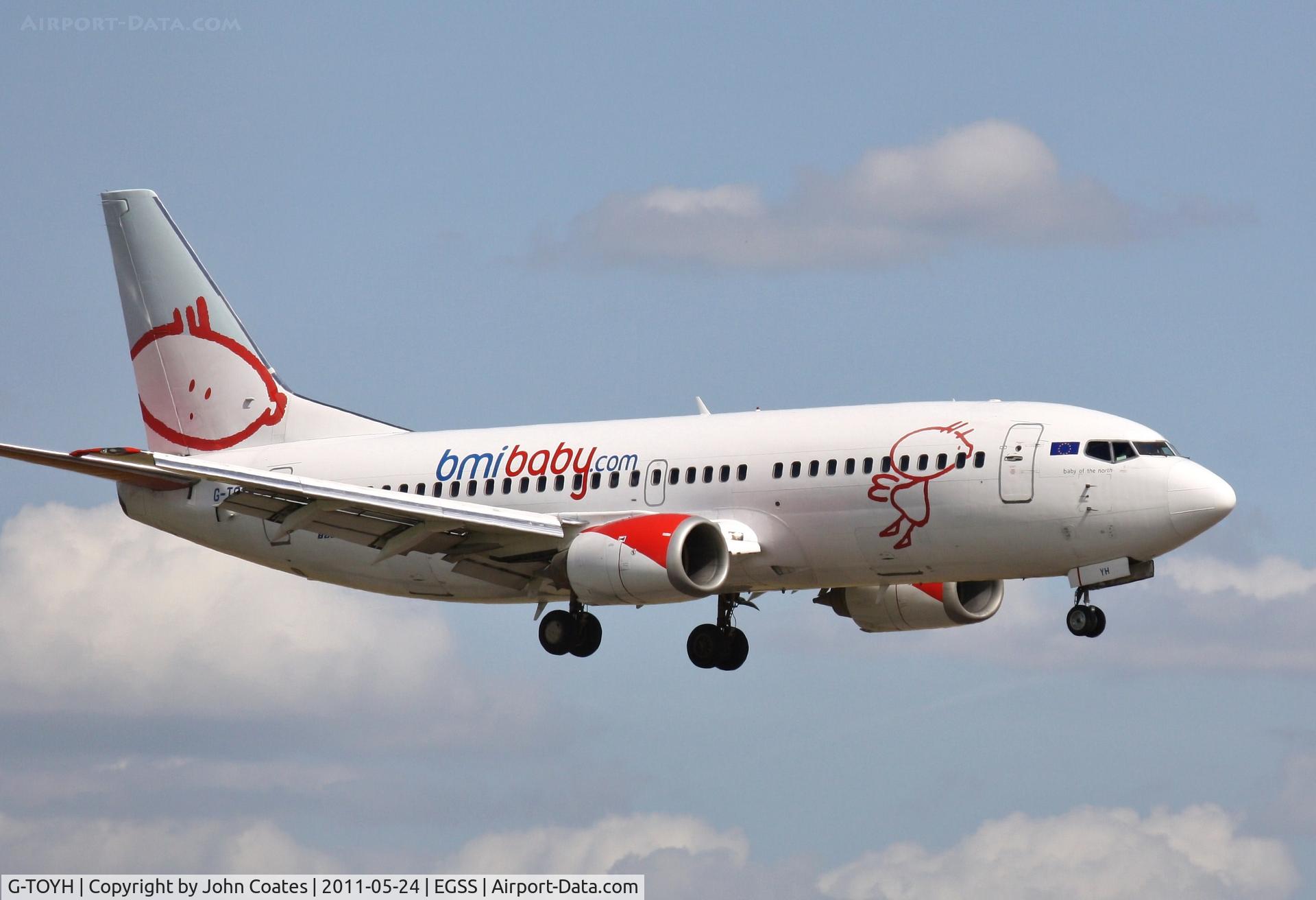 G-TOYH, 1998 Boeing 737-36N C/N 28570, Soon to end ops.