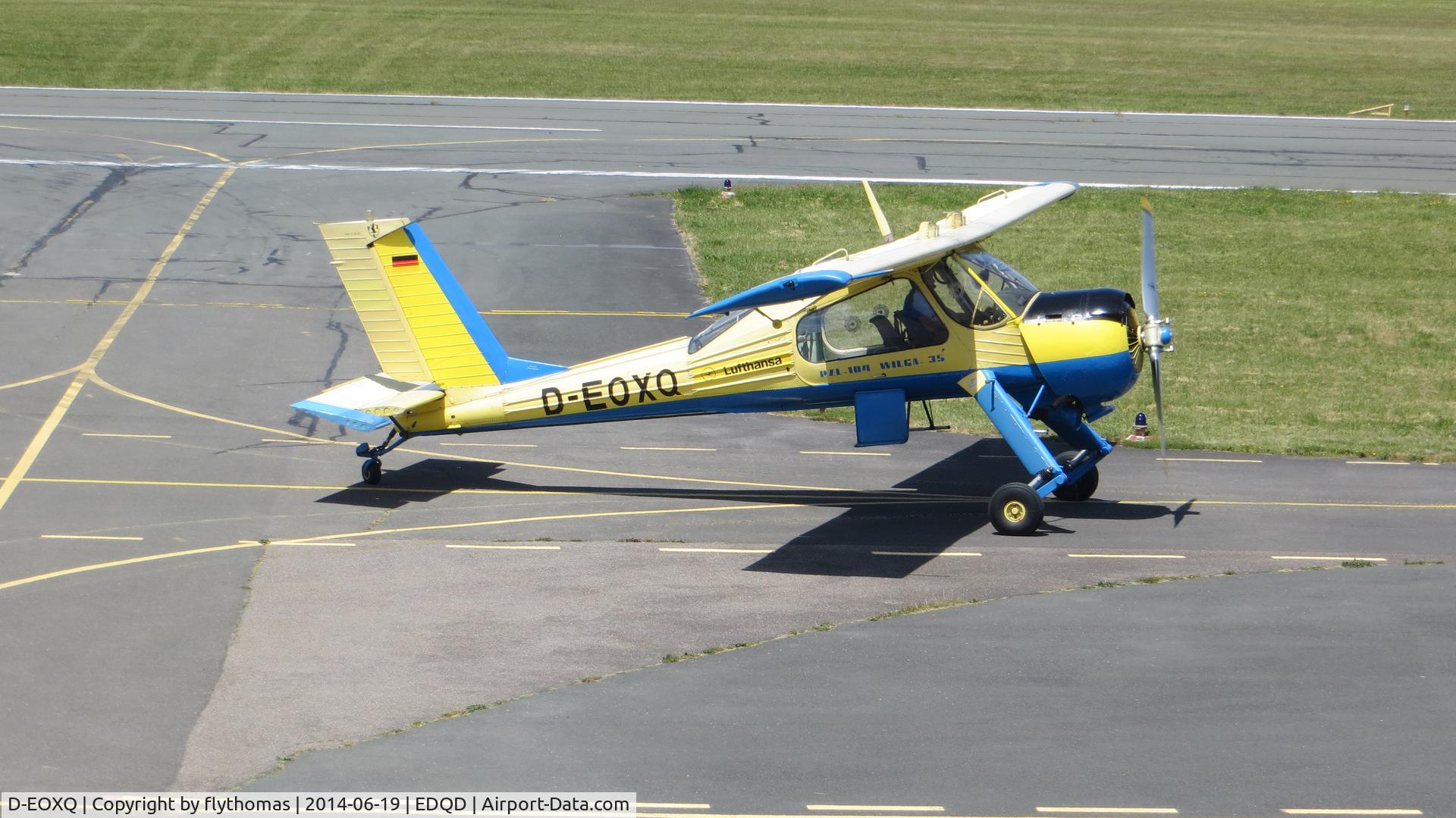 D-EOXQ, PZL-Okecie PZL-104 Wilga 35A C/N 107 336, D-EOXQ Bayreuth Airport