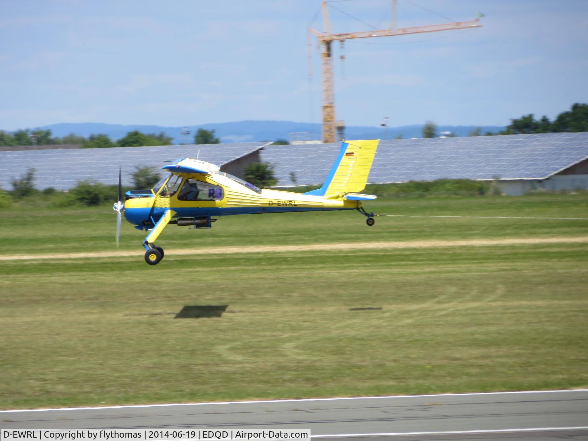 D-EWRL, 1978 PZL-Okecie PZL-104 Wilga 35A C/N 118391, D-EWRL Bindlacher Berg