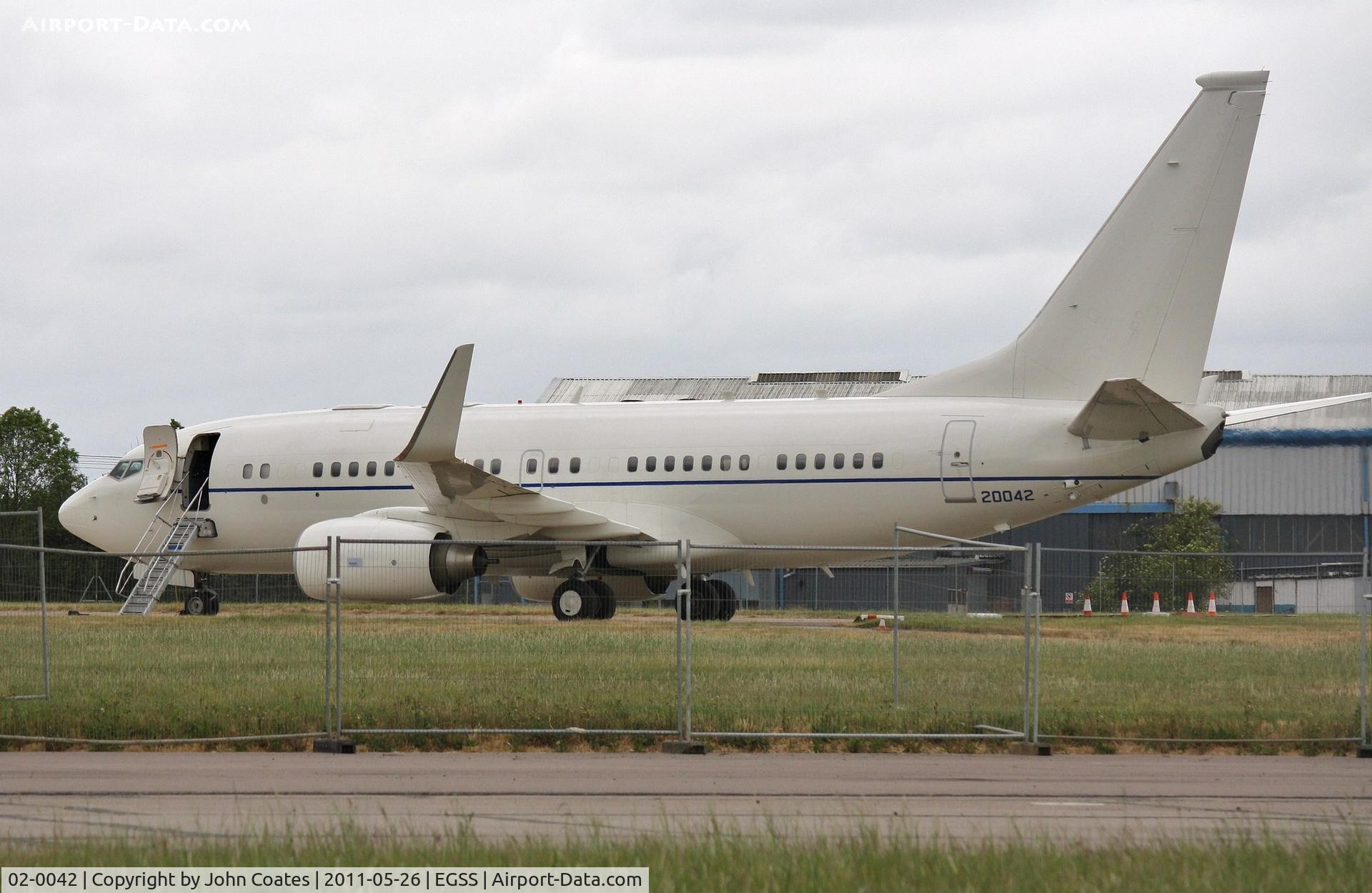02-0042, 2003 Boeing C-40B (737-7FD BBJ) C/N 33500, President Obama's visit group