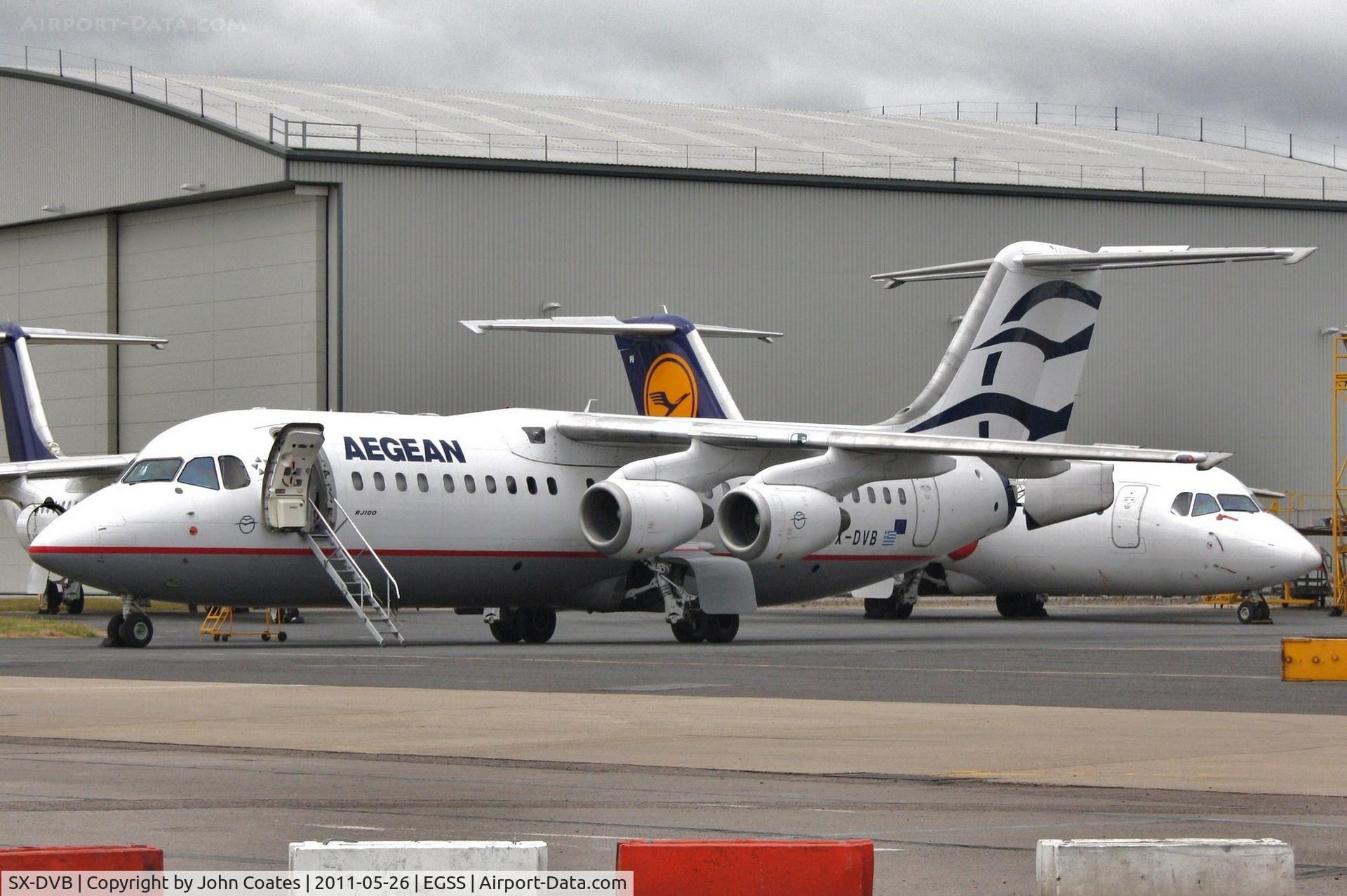 SX-DVB, 1999 British Aerospace Avro 146-RJ100 C/N E3343, Maintenance