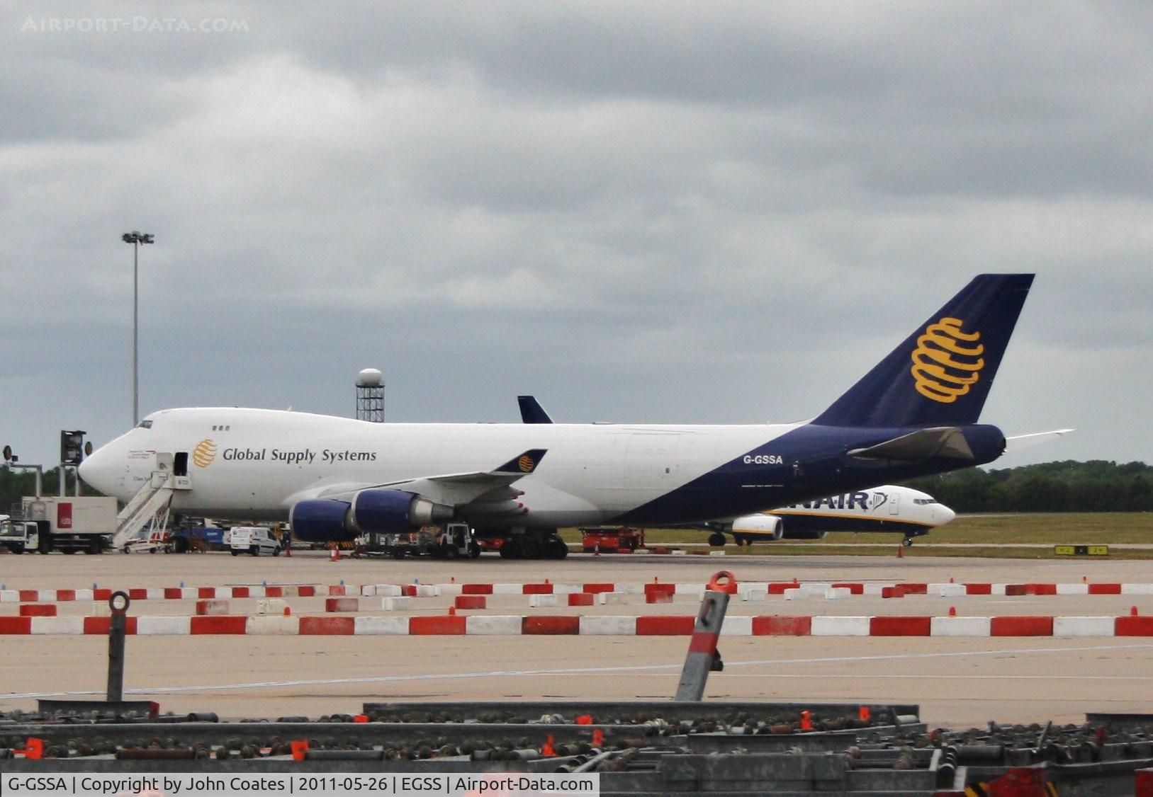 G-GSSA, 1999 Boeing 747-47UF C/N 29256, Cargo Apron