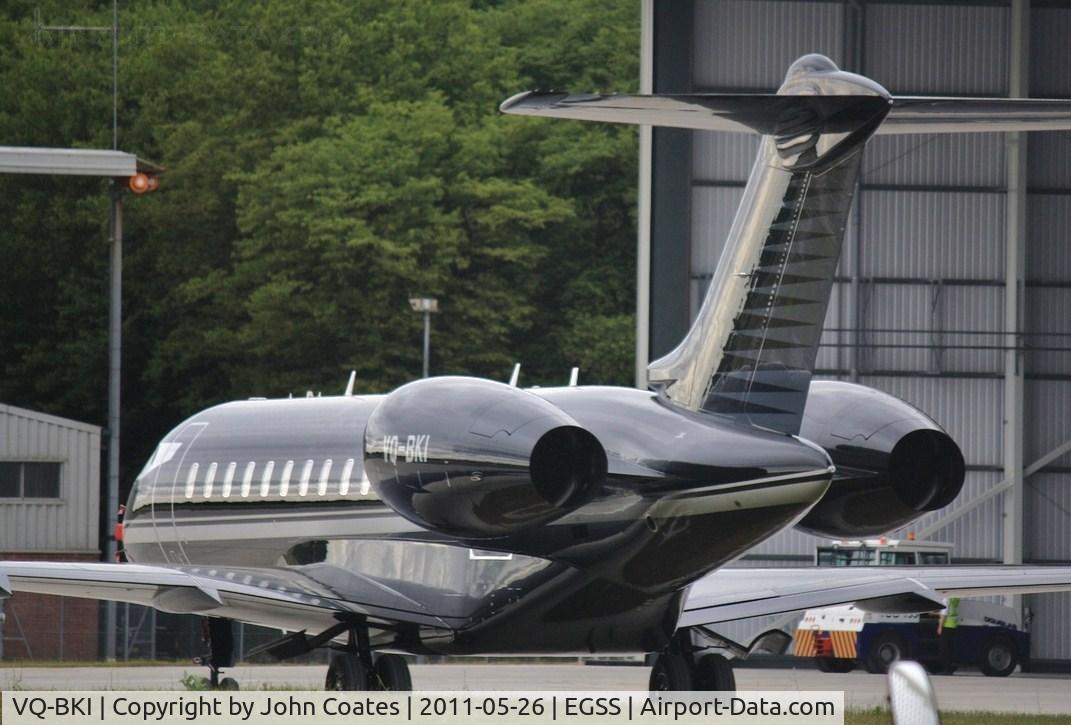 VQ-BKI, 2009 Bombardier BD-700-1A10 Global Express C/N 9342, Parked