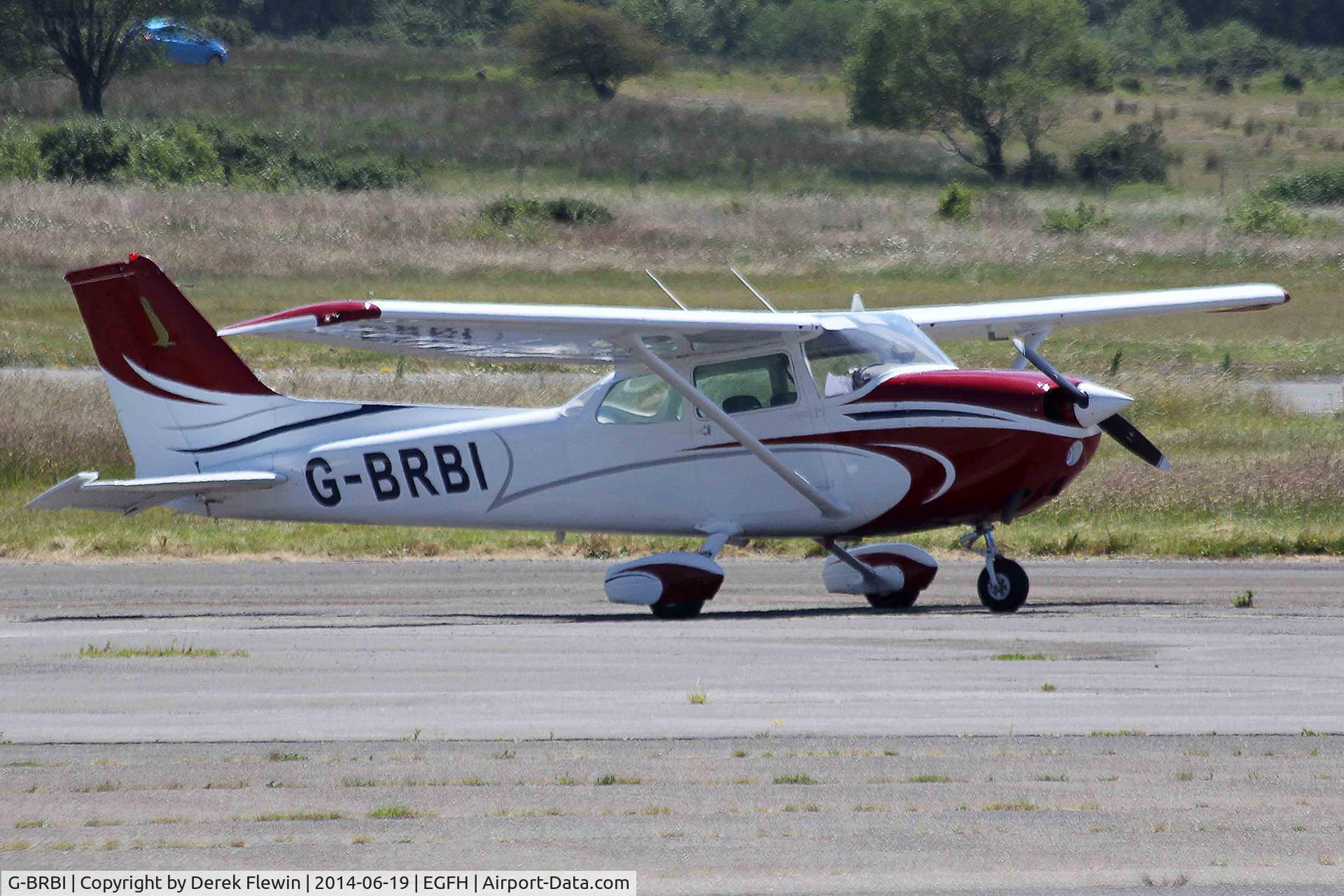 G-BRBI, 1978 Cessna 172N C/N 172-69613, visiting Skyhawk, seen at EGFH.