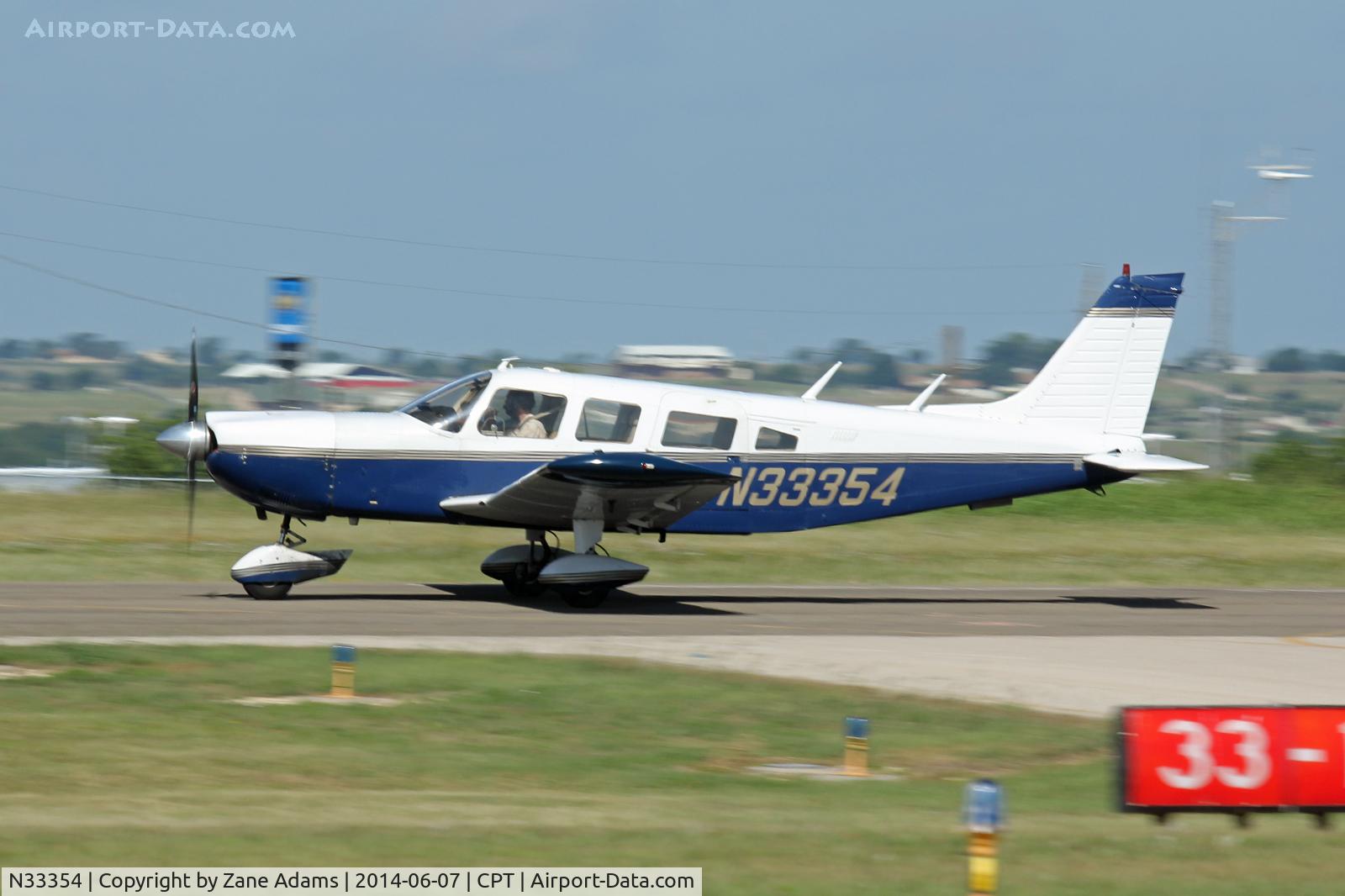 N33354, 1975 Piper PA-32-300 Cherokee Six Cherokee Six C/N 32-7540095, At Cleburne Municipal Airport