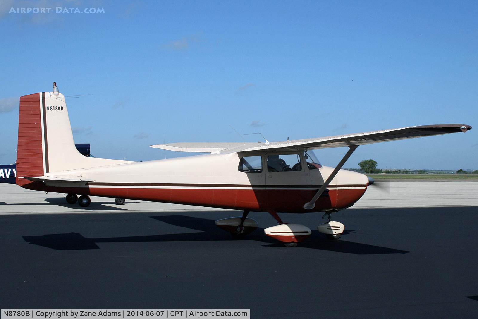 N8780B, 1957 Cessna 172 C/N 36480, EAA Young Eagles Flight - At Cleburne Municipal Airport