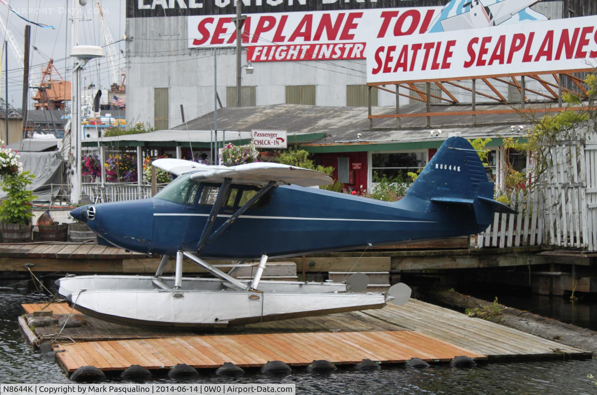 N8644K, 1947 Stinson 108-1 Voyager C/N 108-1644, Stinson 108-1