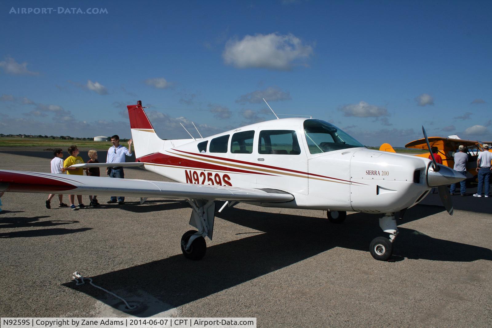 N9259S, 1975 Beech B24R Sierra C/N MC-389, EAA Young Eagles Flight - At Cleburne Municipal Airport