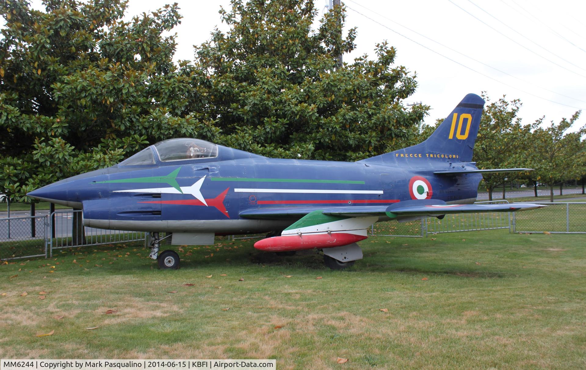 MM6244, Fiat G-91PAN C/N 10, Fiat G-91