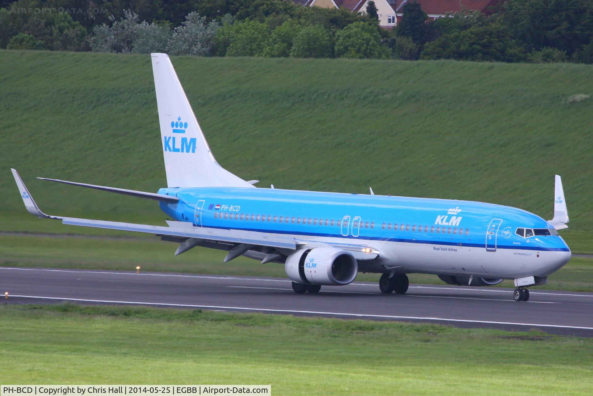 PH-BCD, 2013 Boeing 737-8K2 C/N 42149, KLM Royal Dutch Airlines