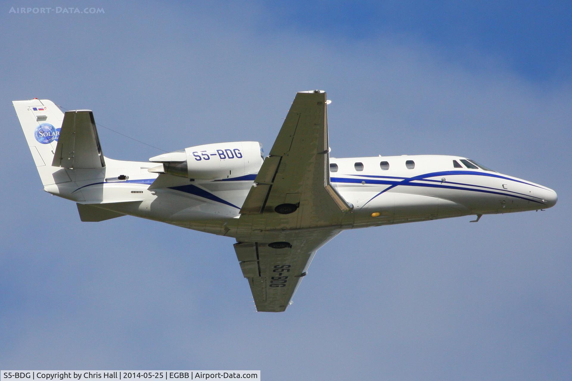 S5-BDG, 2001 Cessna 560XL Citation C/N 560-5215, Linxair