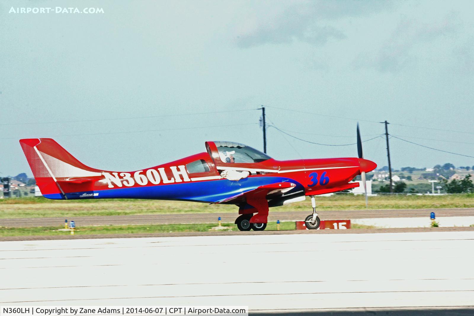 N360LH, 1998 Lancair 360 C/N FB417, At Cleburne Municipal Airport