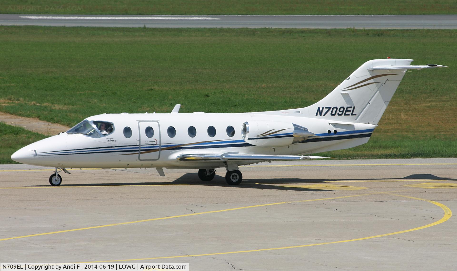 N709EL, 1992 Beech 400A Beechjet C/N RK-52, GAL AIR Hawker 400