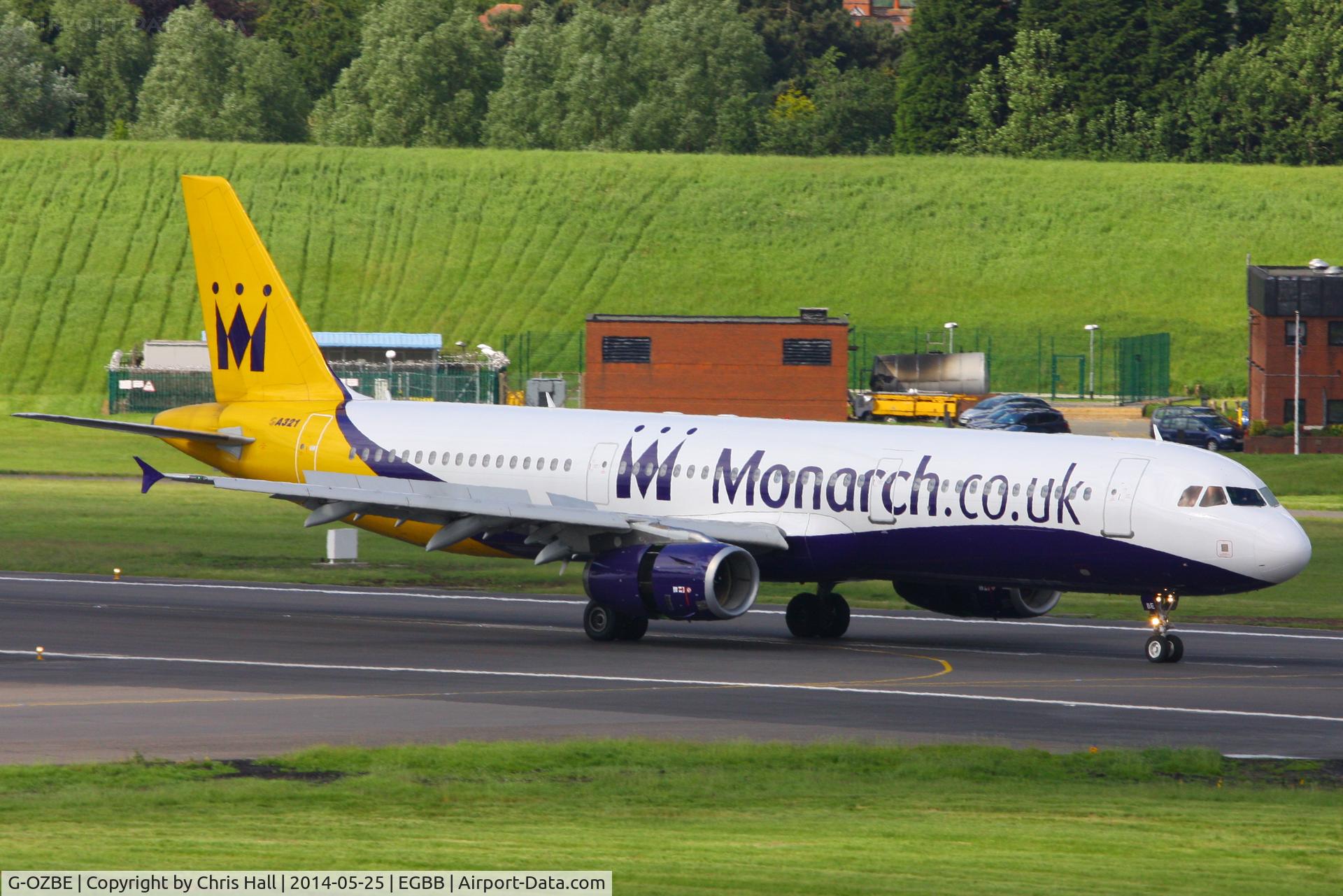 G-OZBE, 2002 Airbus A321-231 C/N 1707, Monarch