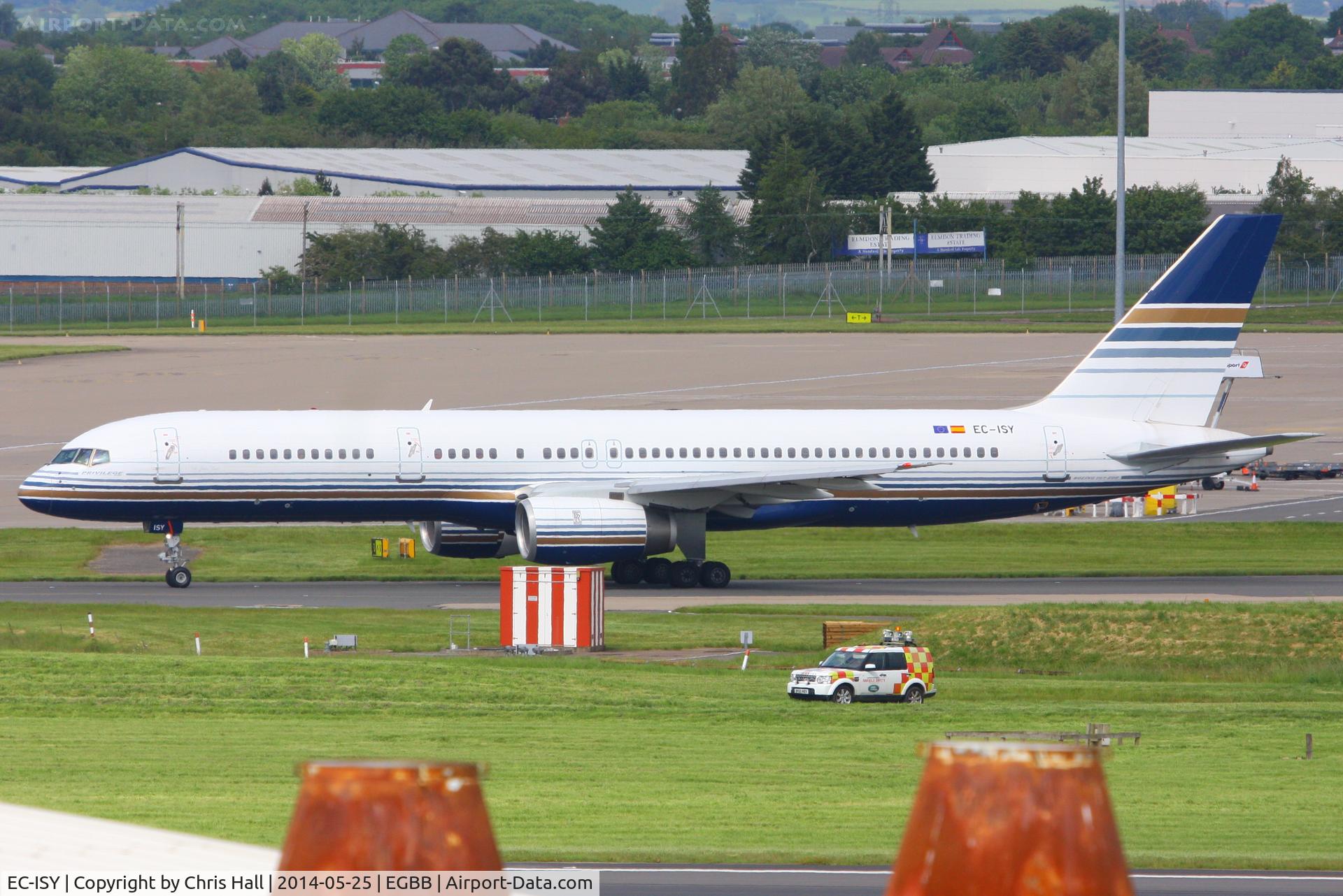 EC-ISY, 1993 Boeing 757-256 C/N 26241, Privilege Style