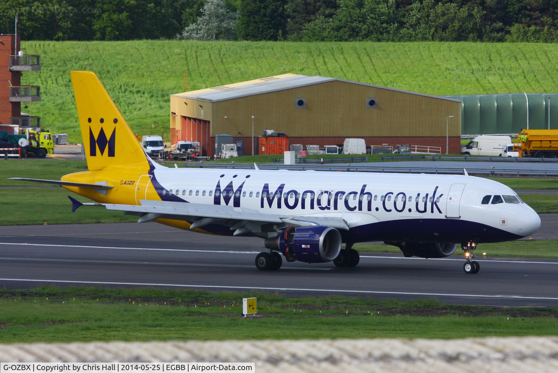 G-OZBX, 2001 Airbus A320-214 C/N 1637, Monarch