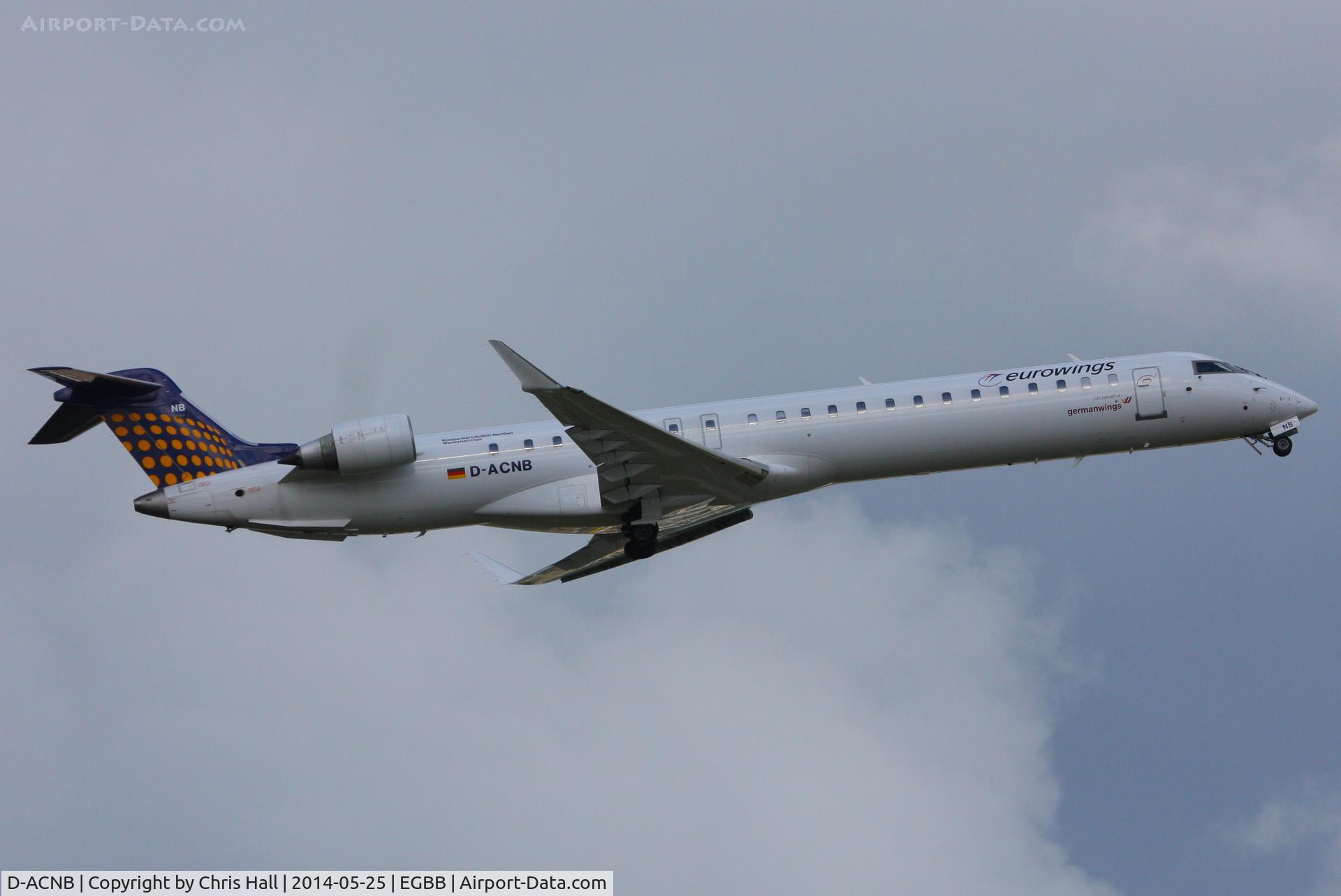 D-ACNB, 2009 Bombardier CRJ-900ER (CL-600-2D24) C/N 15230, Eurowings