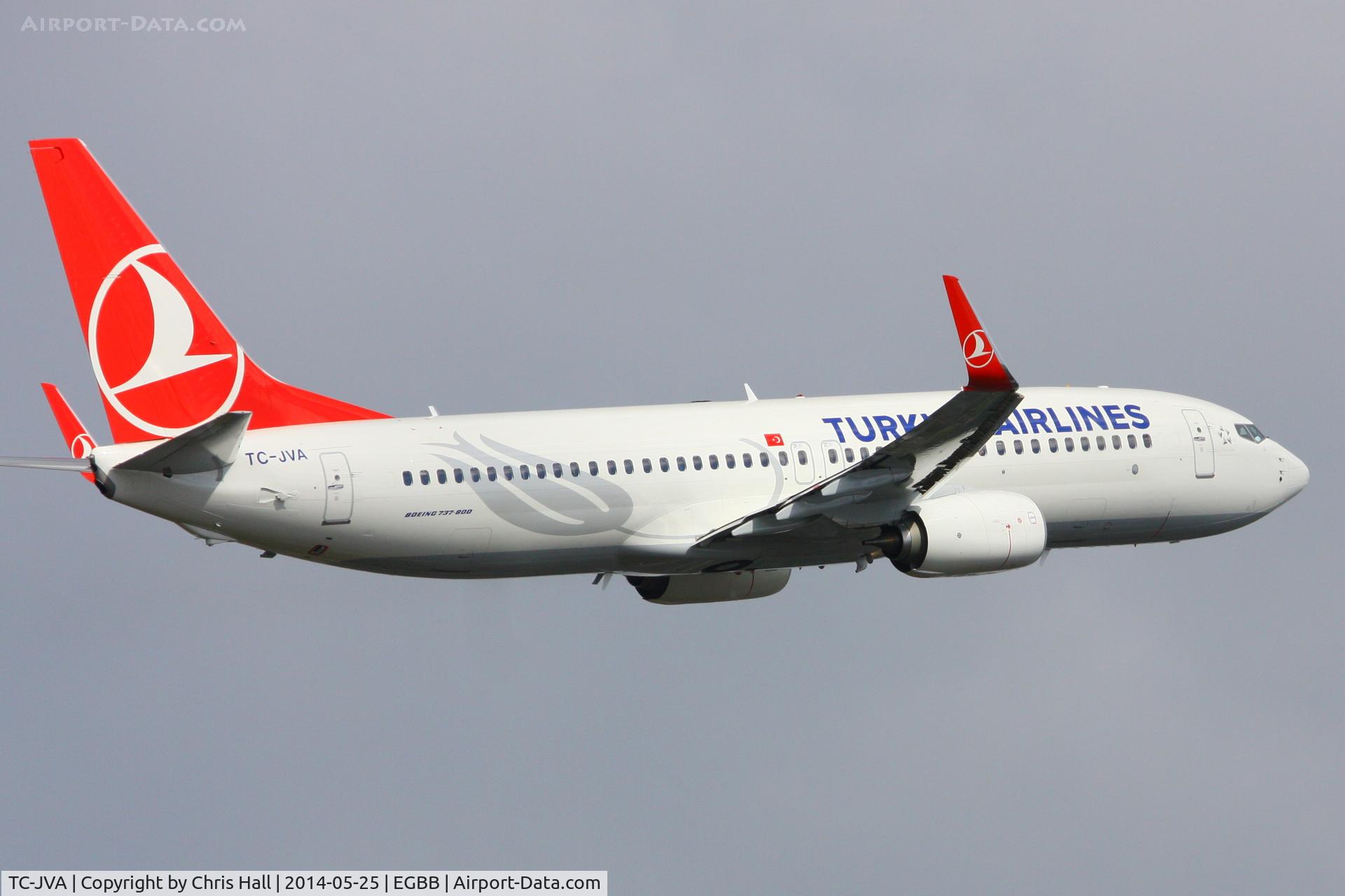 TC-JVA, 2014 Boeing 737-8F2 C/N 40988, Turkish Airlines