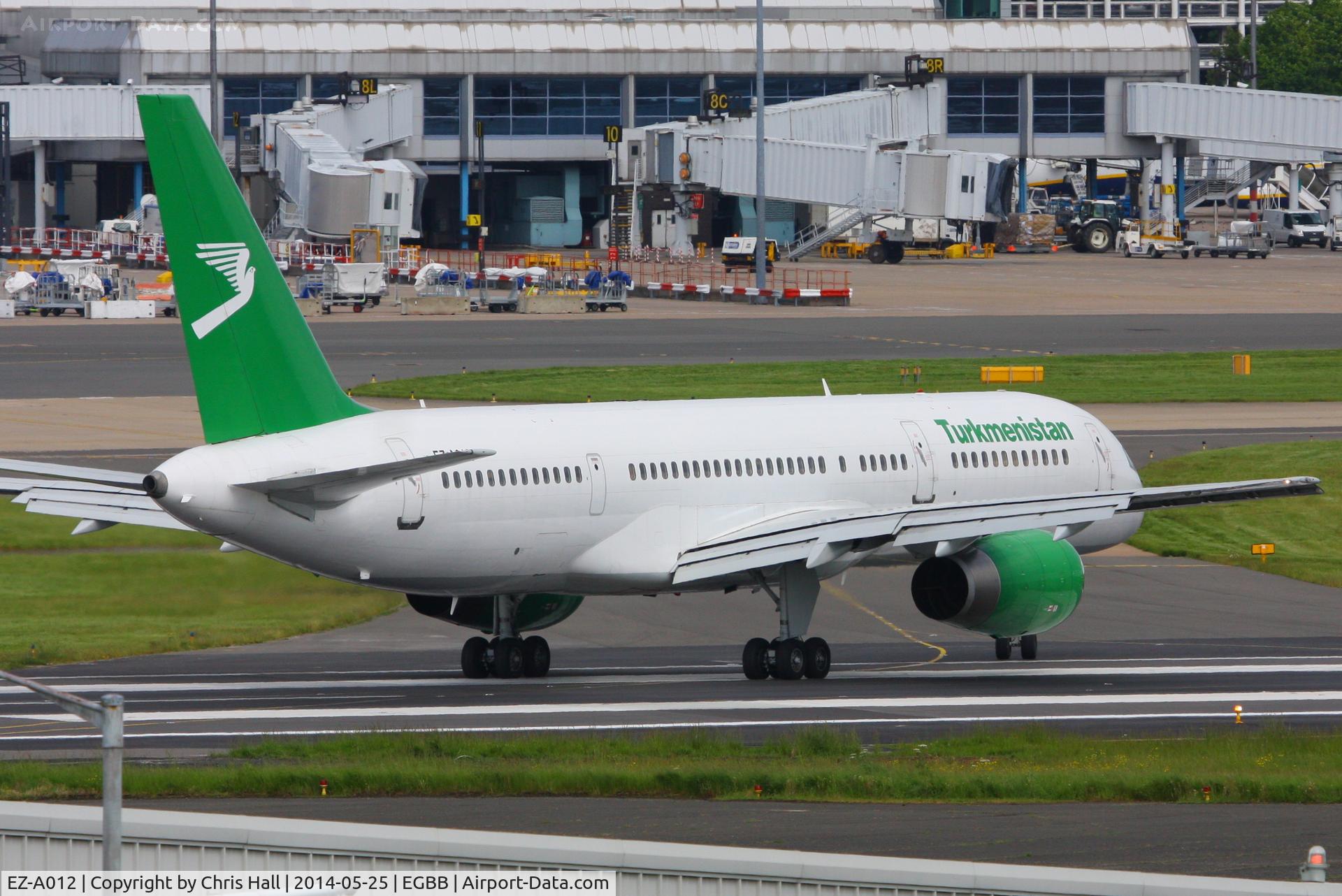 EZ-A012, 1996 Boeing 757-22K C/N 28337, Turkmenistan Airlines