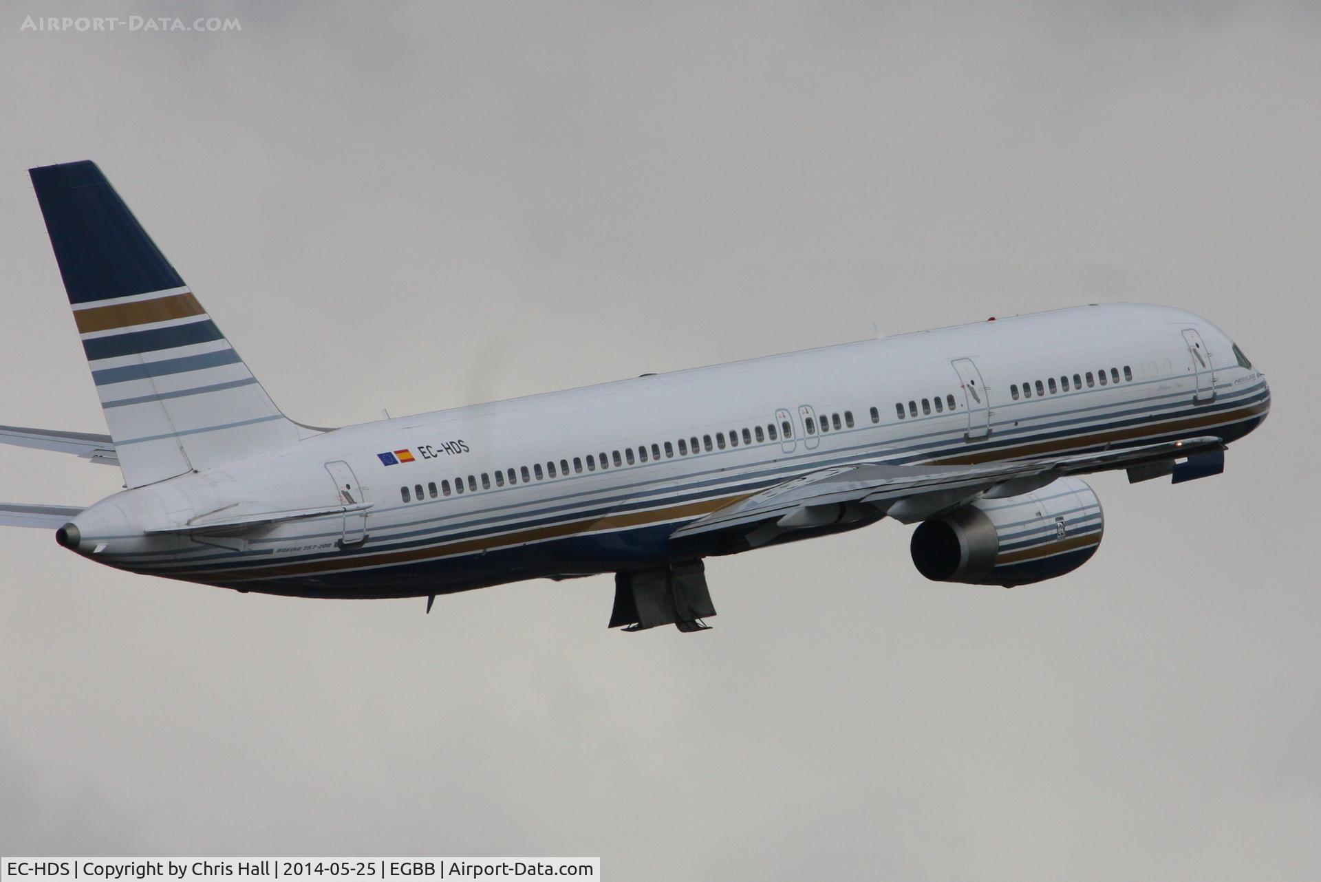 EC-HDS, 1999 Boeing 757-256 C/N 26252, Privilege Style