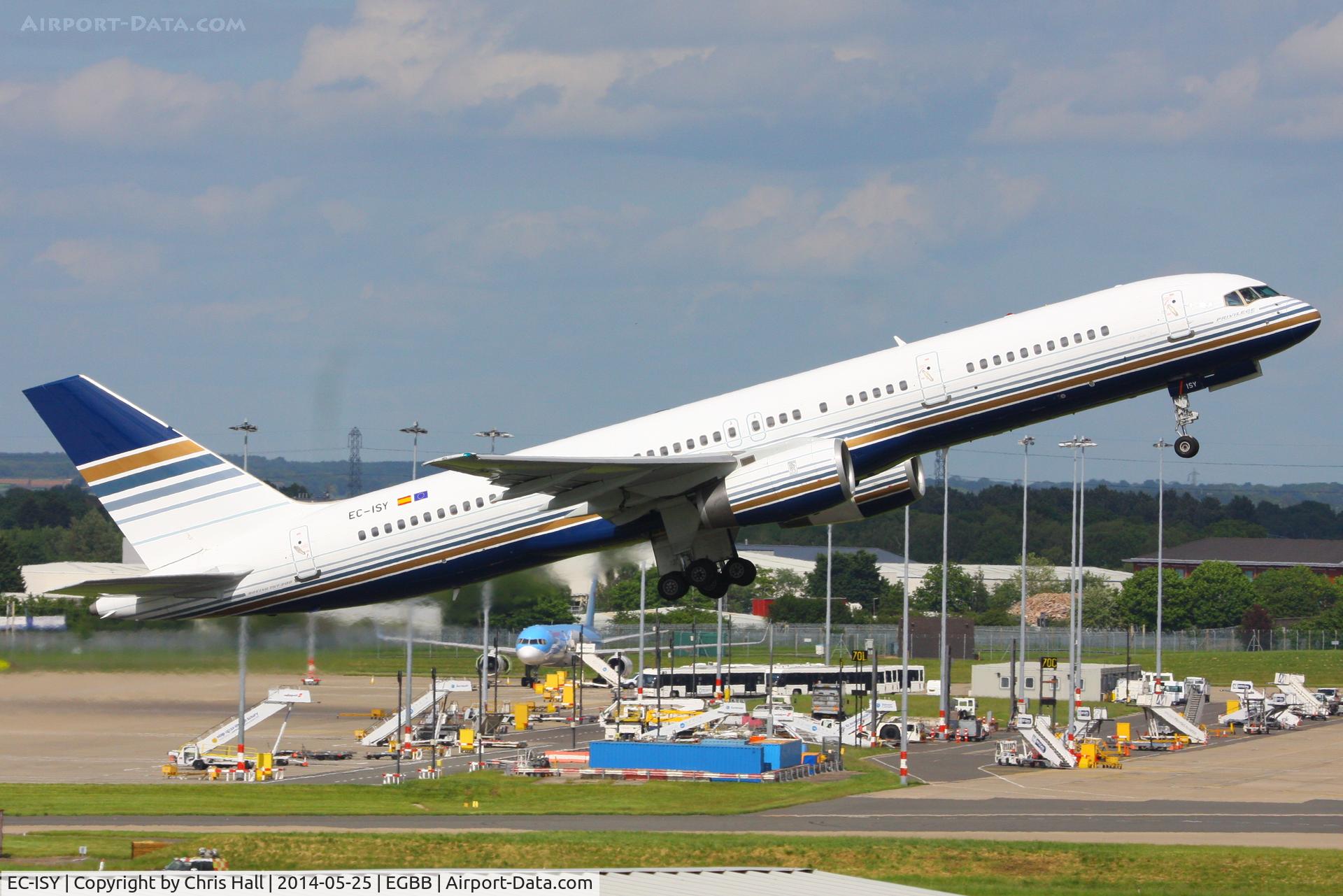 EC-ISY, 1993 Boeing 757-256 C/N 26241, Privilege Style