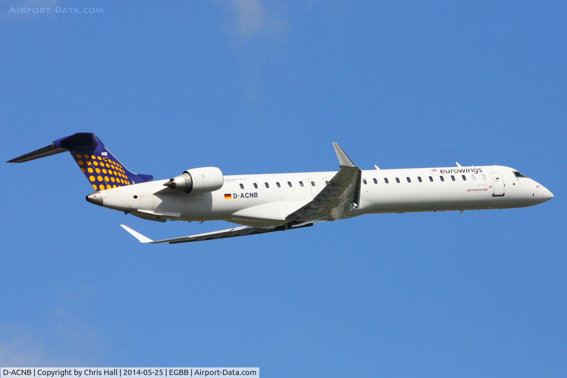D-ACNB, 2009 Bombardier CRJ-900ER (CL-600-2D24) C/N 15230, Eurowings
