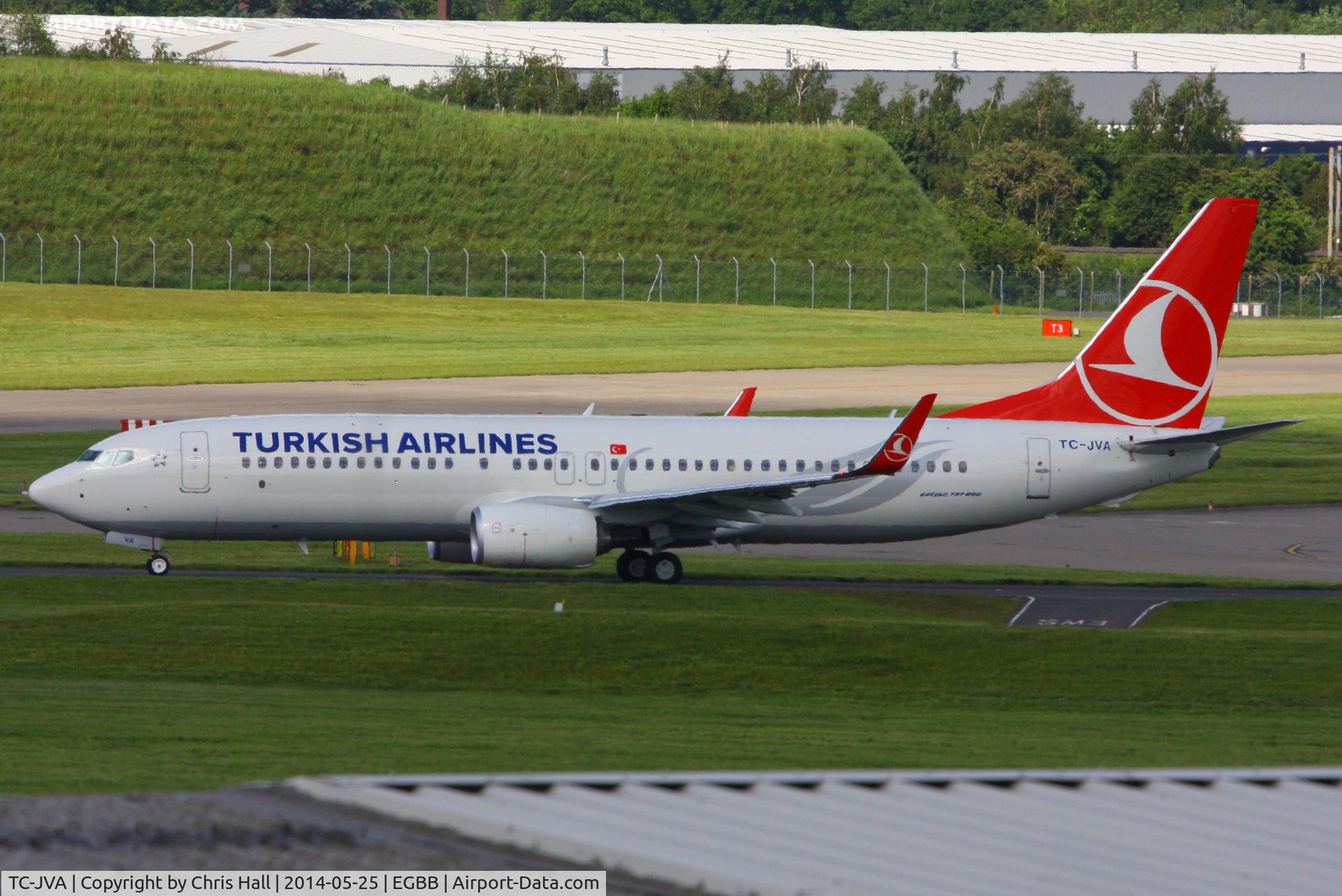 TC-JVA, 2014 Boeing 737-8F2 C/N 40988, Turkish Airlines