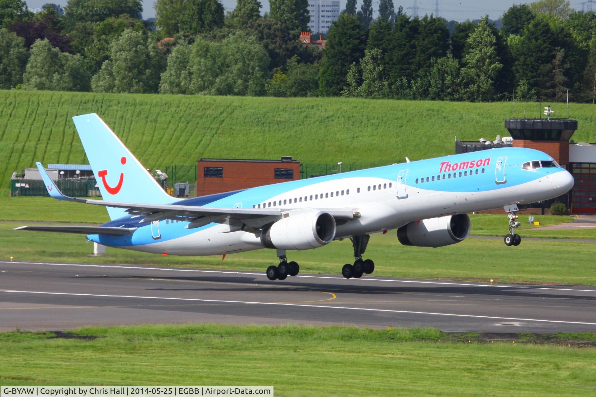 G-BYAW, 1995 Boeing 757-204 C/N 27234, Thomson