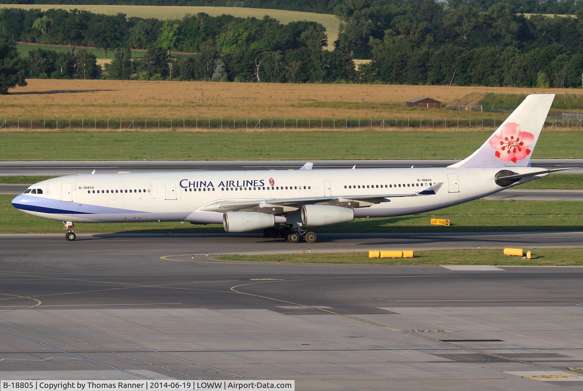 B-18805, 2001 Airbus A340-313X C/N 415, China Airlines A340